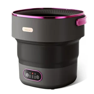 13L Portable Washing Machine for Delicates & Socks, Foldable Mini Washer with 3 Wash Modes for RV and Travel