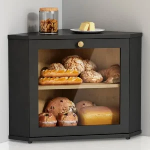 Corner Countertop Bread Box